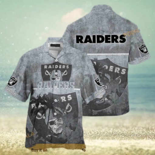 NFL Las Vegas Raiders Hawaiian Shirt  Summer Beach Gift