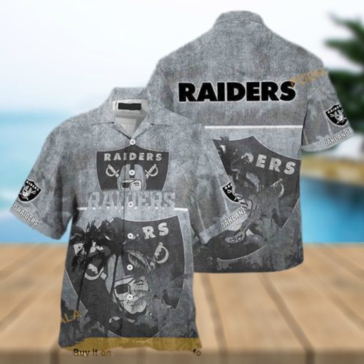 NFL Las Vegas Raiders Hawaiian Shirt  Summer Beach Gift