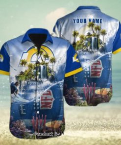 NFL Los Angeles Rams Hawaiian Shirt Hot Summer 2023