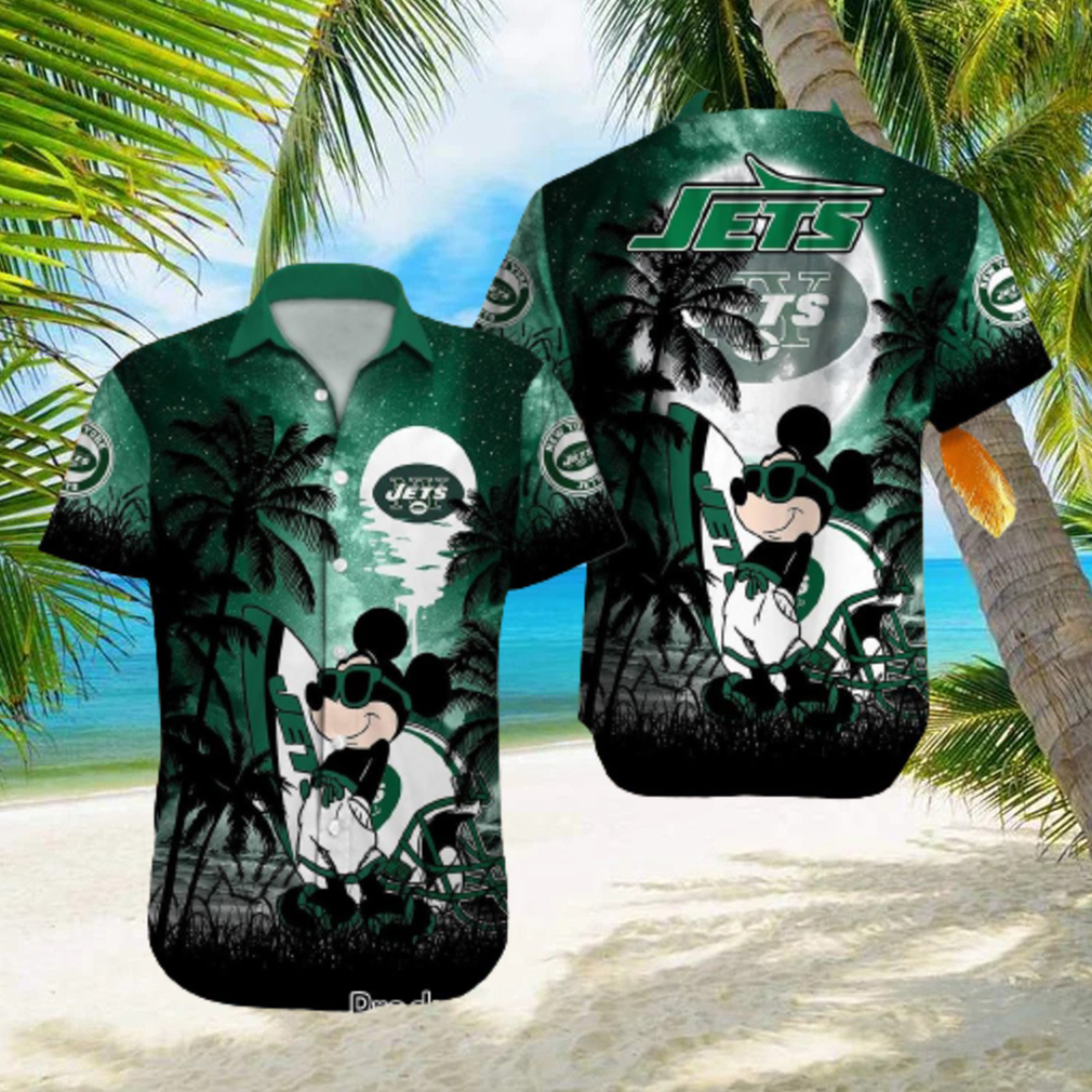 Jets Hawaiian Shirt Nfl New York Jets Custom Hawaiian Shirts in