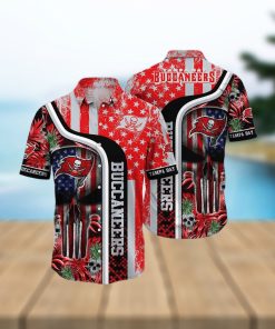 NFL Tampa Bay Buccaneers Hawaiian Shirts Skull Halloween Show Off Your Team Spirit In Tropical Fashion