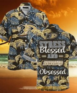 NHL Anaheim Ducks Hawaiian Shirt Beach Vacation Gift