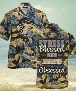 NHL Anaheim Ducks Hawaiian Shirt Beach Vacation Gift