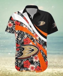 NHL Anaheim Ducks Hawaiian Shirt Gift For Beach Trip