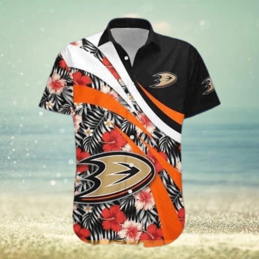 NHL Anaheim Ducks Hawaiian Shirt Gift For Beach Trip