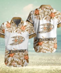 NHL Anaheim Ducks Hawaiian Shirt Summer Beach Gift