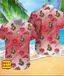 NHL Ottawa Senators Design Logo 4 Hawaiian Shirt For Men And Women hawaiian shirt