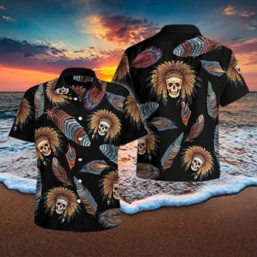 Naive Skull Hawaiian Shirt