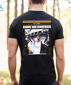 Nascar shane van gisbergen winner shirt