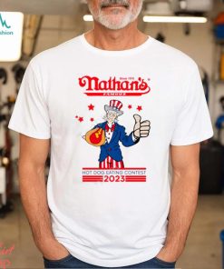 Nathan_s Hot Dog 2023 Hot Dog Eating Contest Tee Shirt