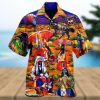 Vintage Baltimore Ravens Hawaiian Shirt Summer NFL Aloha Hawaiian Shirt Summer Holiday Gifts