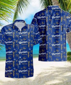 Navy Golden State Warriors Funny Hawaiian Shirt