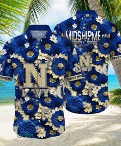 Navy Midshipmen NCAA3 Hawaiian Shirt For Men And Women Fans hawaiian shirt