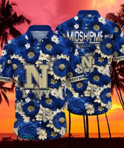 Navy Midshipmen NCAA3 Hawaiian Shirt For Men And Women Fans hawaiian shirt