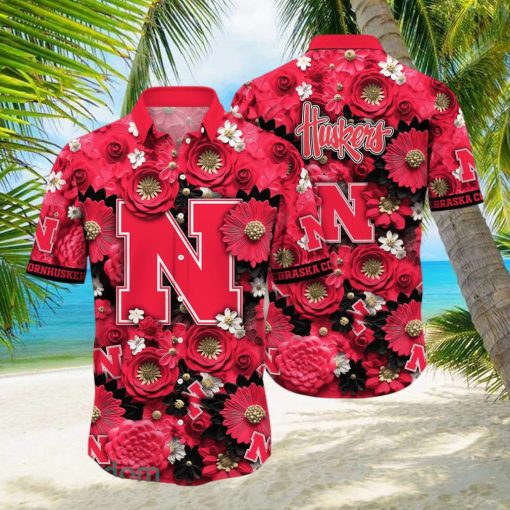 Nebraska Cornhuskers NCAA2 Hawaiian Shirt For Men And Women Fans hawaiian shirt