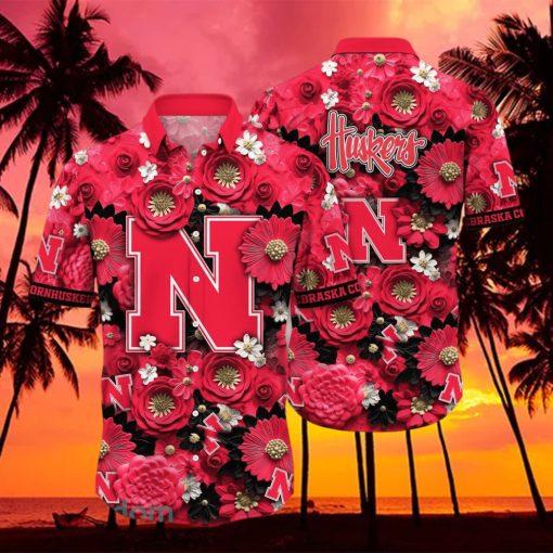 Nebraska Cornhuskers NCAA2 Hawaiian Shirt For Men And Women Fans hawaiian shirt