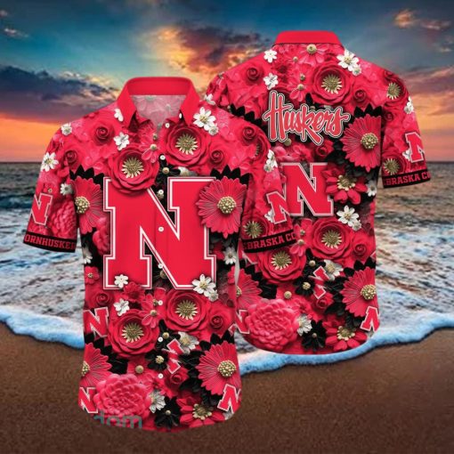 Nebraska Cornhuskers NCAA2 Hawaiian Shirt For Men And Women Fans hawaiian shirt