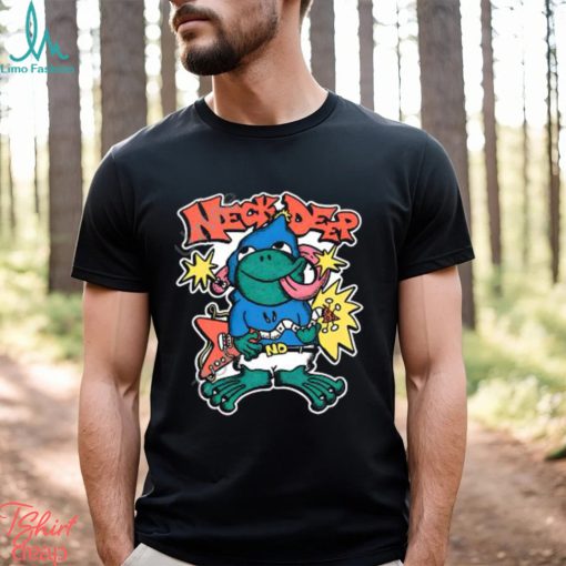 Neckdeepuk Neck Deep Frog shirt