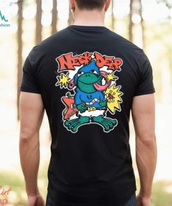 Neckdeepuk Neck Deep Frog shirt