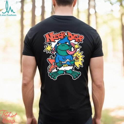 Neckdeepuk Neck Deep Frog shirt