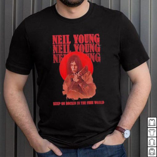 Neil Young Coastal Tour 2023 T Shirt