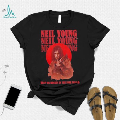 Neil Young Coastal Tour 2023 T Shirt