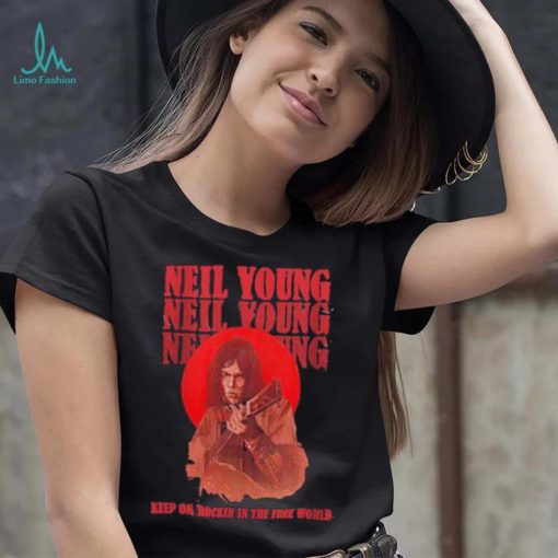 Neil Young Coastal Tour 2023 T Shirt