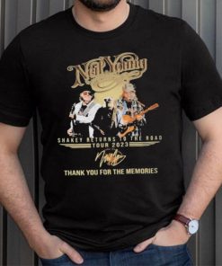 Neil Young Shakey Returns To The Road Tour 2023 Thank You For The Memories T Shirt