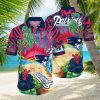 CFL Team Calgary Stampeders Aloha Style 4 Big Logo Hawaiian Shirt