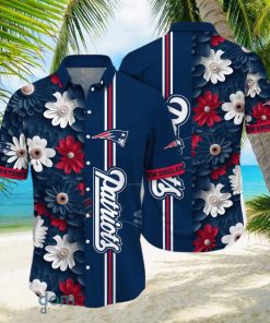 New England Patriots NFL Flower Hawaiian Shirt For Men Women Gift For Fans hawaiian shirt