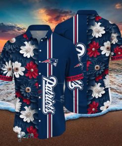 New England Patriots NFL Flower Hawaiian Shirt For Men Women Gift For Fans hawaiian shirt