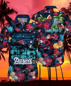 New England Patriots NFL Flower Hawaiian Shirt For Men Women Great Gift For Fans hawaiian shirt