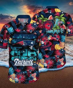 New England Patriots NFL Flower Hawaiian Shirt For Men Women Great Gift For Fans hawaiian shirt