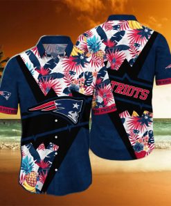 New England Patriots NFL Flower Hawaiian Shirt Gift For Men Women Fans hawaiian shirt