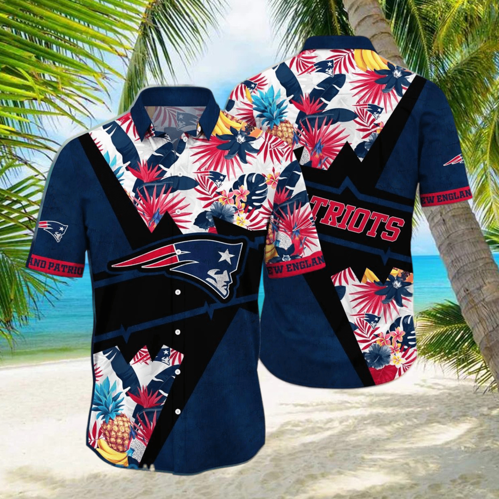 New England Patriots NFL Flower Hawaiian Shirt For Men Women Style