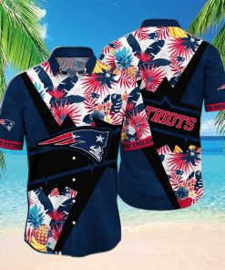 New England Patriots NFL Flower Hawaiian Shirt Gift For Men Women Fans hawaiian shirt