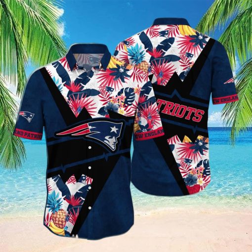 New England Patriots NFL Flower Hawaiian Shirt Gift For Men Women Fans hawaiian shirt