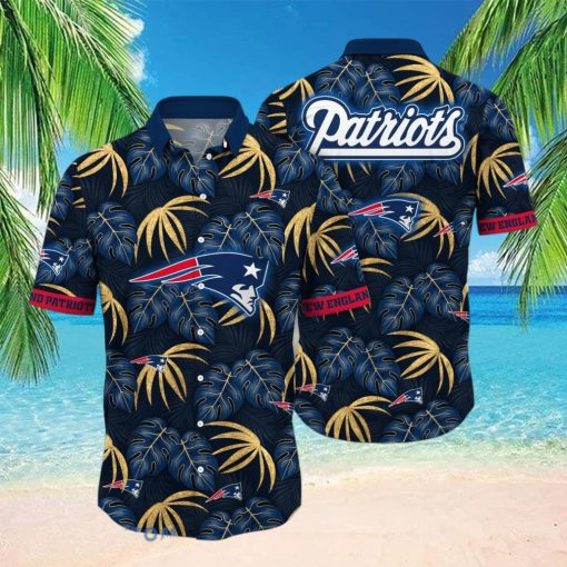 New England Patriots NFL Flower Hawaiian Shirt Impressive Gift For Fans