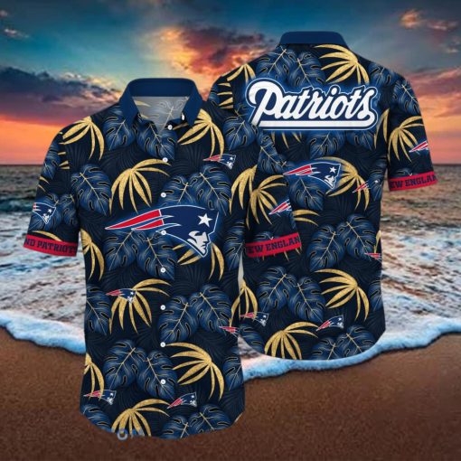 New England Patriots NFL Flower Hawaiian Shirt Impressive Gift For Fans