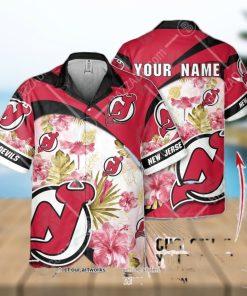 New Jersey Devils custom personalized Hawaiian Shirt