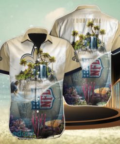 New Orleans Saints NFL Custom Name Hawaiian Shirt Best Gift For Men Women Fans