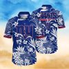 New York Giants NFL Flower Hawaiian Shirt Style Gift For Men Women Fans