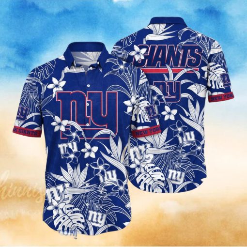 New York Giants NFL Flower Hawaiian Shirt For Men And Women Impressive Gift For Fans