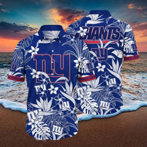 New York Giants NFL Flower Hawaiian Shirt For Men And Women Impressive Gift For Fans