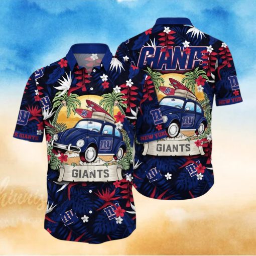 New York Giants NFL Flower Hawaiian Shirt For Men Women Unique Gift For Fans