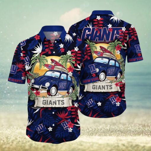 New York Giants NFL Flower Hawaiian Shirt For Men Women Unique Gift For Fans