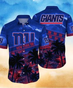 New York Giants NFL Flower Hawaiian Shirt Style Gift For Men Women Fans