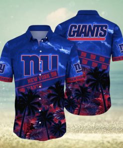 New York Giants NFL Flower Hawaiian Shirt Style Gift For Men Women Fans