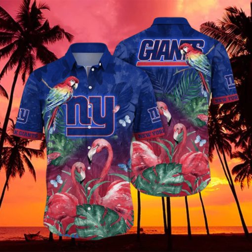 New York Giants NFL Flower Hawaiian Shirt Unique Gift For Men   Women Fan hawaiian shirt