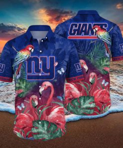 New York Giants NFL Flower Hawaiian Shirt Unique Gift For Men Women Fan hawaiian shirt